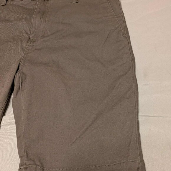 Volcom Shorts Mens 32 Grayish Green Lined Waist Cotton Blend Good Condition - Picture 5 of 14